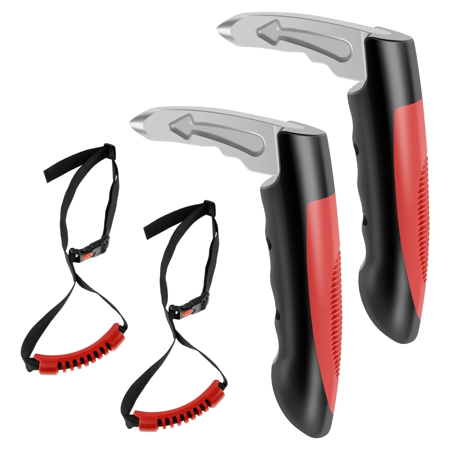 2/4Pcs Car Door Handle for Elderly 2 in 1 Multifunctional Vehicle Support Handles Window Breaker Portable Auto Car Handle Assist