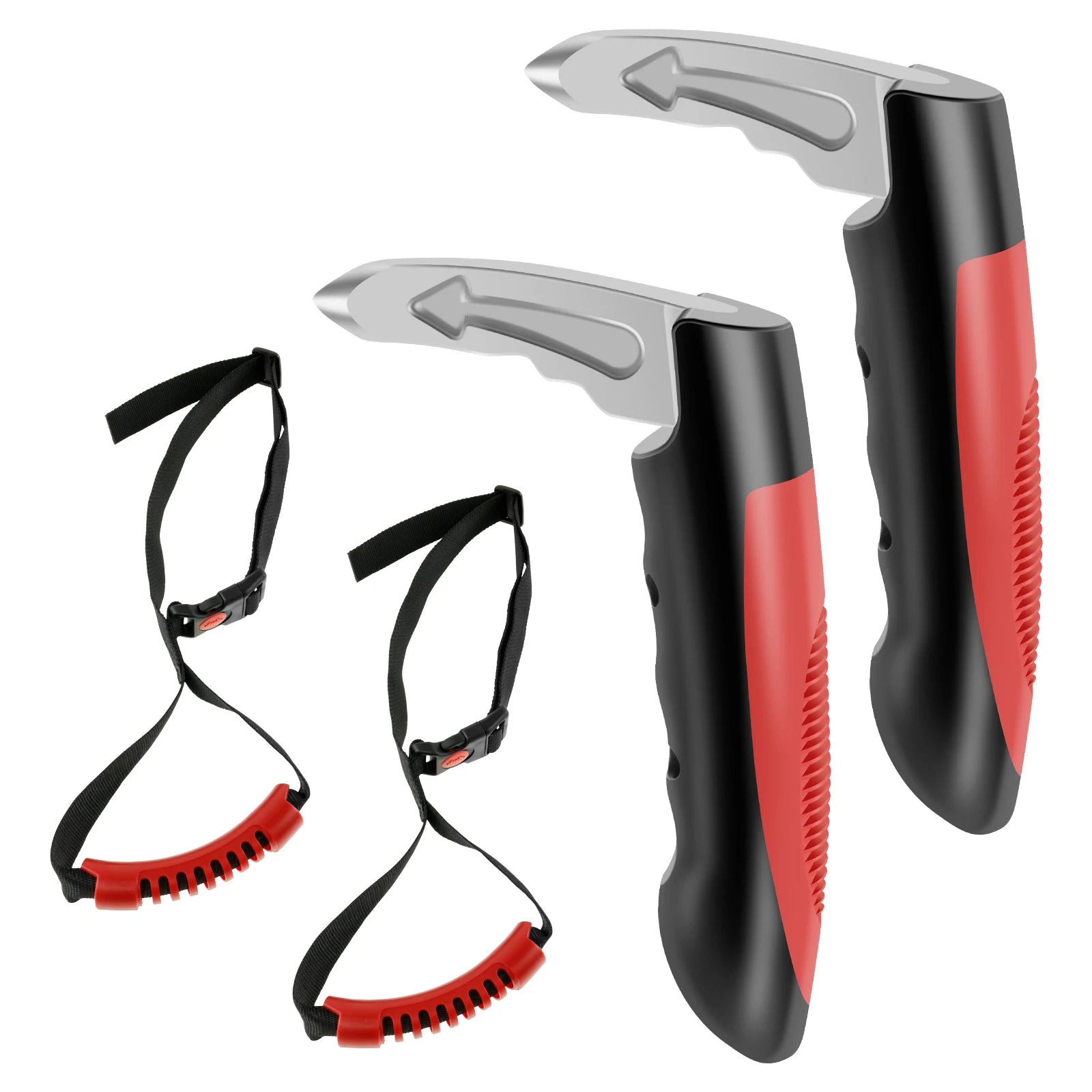 2/4Pcs Car Door Handle for Elderly 2 in 1 Multifunctional Vehicle Support Handles Window Breaker Portable Auto Car Handle Assist